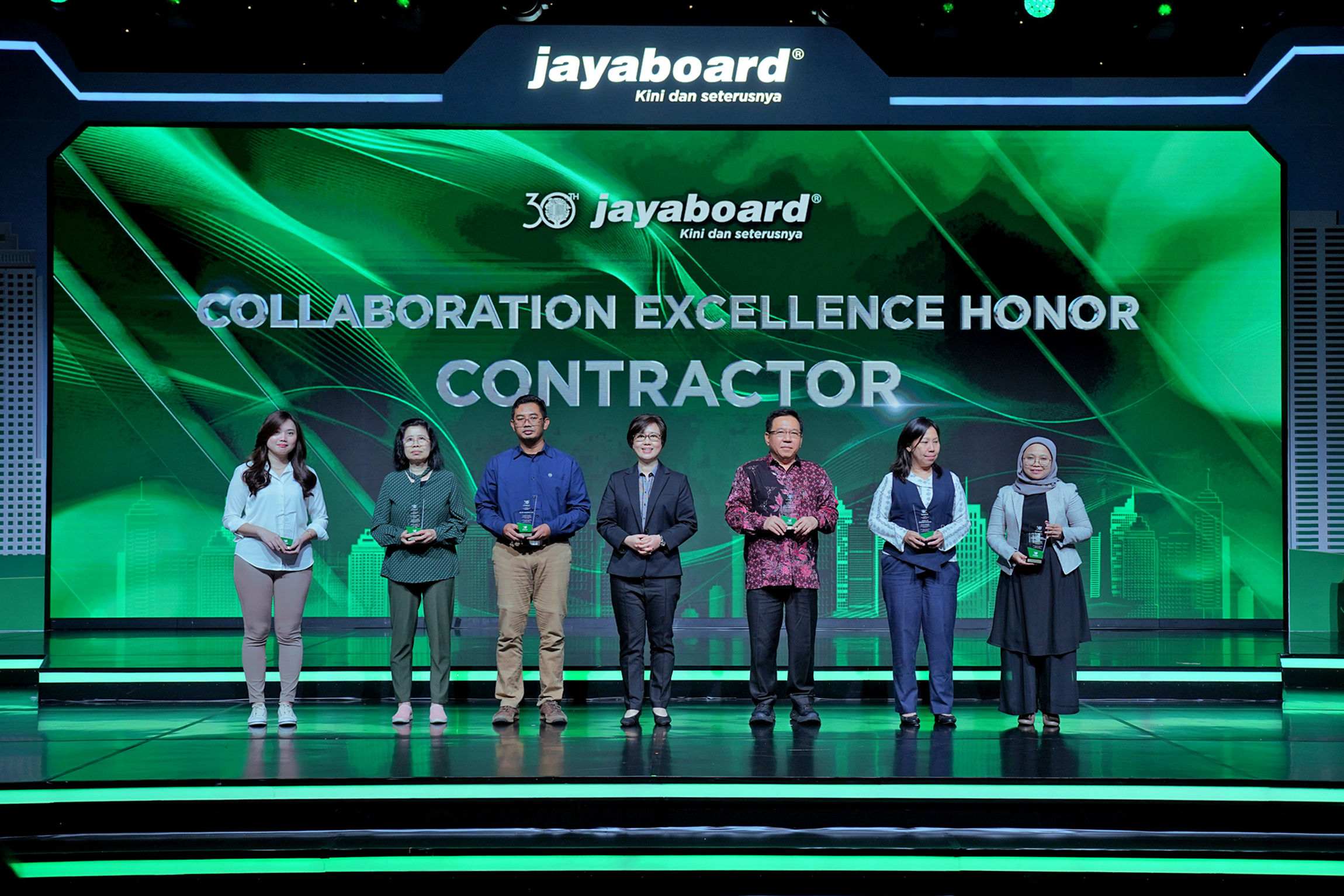 Jayaboard® 30th - Collaboration Excellence Honor Contractor